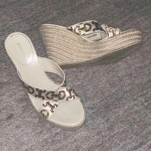Gucci Wedge Sandals